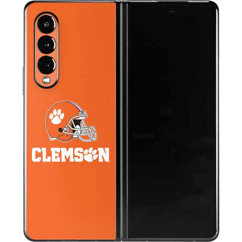 Clemson University Football Galaxy Z Fold3 5G Skin