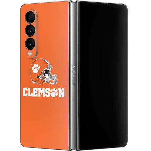 Clemson University Football Galaxy Z Fold4 5G Skin