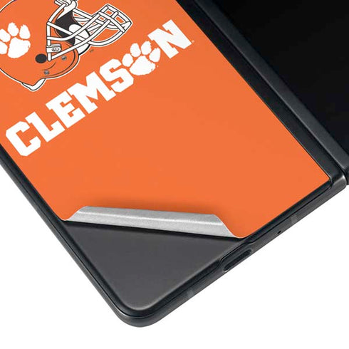 Clemson University Football Galaxy Z Fold4 5G Skin