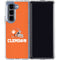 Clemson University Football Galaxy Z Fold5 5G Clear Case