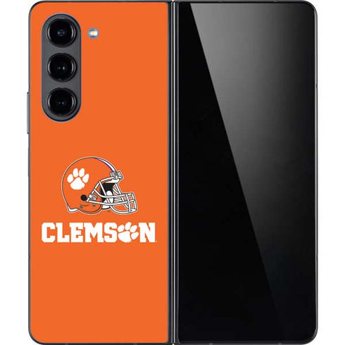 Clemson University Football Galaxy Z Fold5 5G Skin