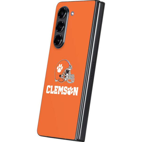 Clemson University Football Galaxy Z Fold5 5G Skin