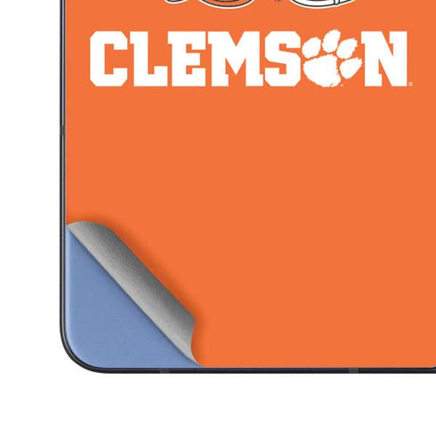 Clemson University Football Galaxy Z Fold5 5G Skin