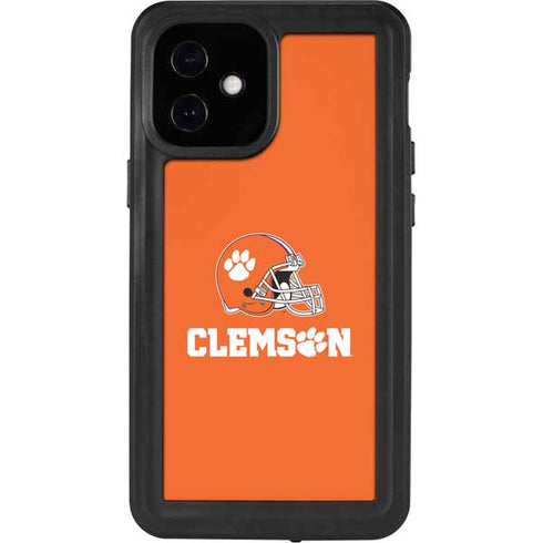 Clemson University Football iPhone 12 Mini Waterproof Case