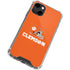 Clemson University Football iPhone 13 Clear Case
