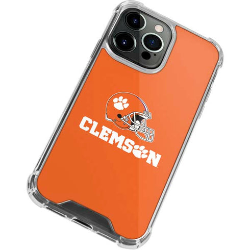 Clemson University Football iPhone 13 Pro Clear Case