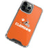 Clemson University Football iPhone 13 Pro Clear Case