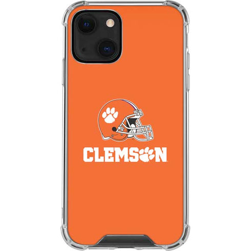 Clemson University Football iPhone 14 Plus Clear Case