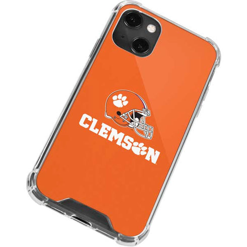 Clemson University Football iPhone 14 Plus Clear Case