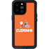 Clemson University Football iPhone 14 Pro Max Waterproof Case