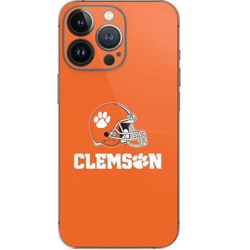 Clemson University Football iPhone 14 Pro Skin