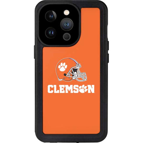 Clemson University Football iPhone 14 Pro Waterproof Case