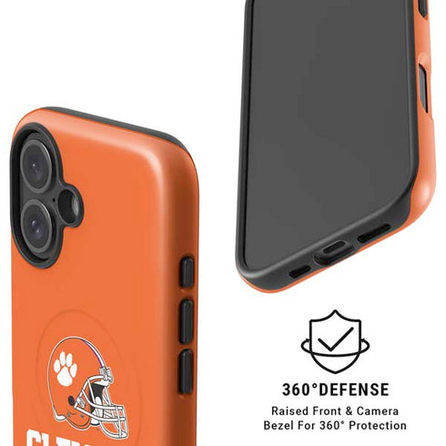 Clemson University Football iPhone 16 Magsafe Impact Case