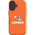 Clemson University Football iPhone 16 Plus Impact Case