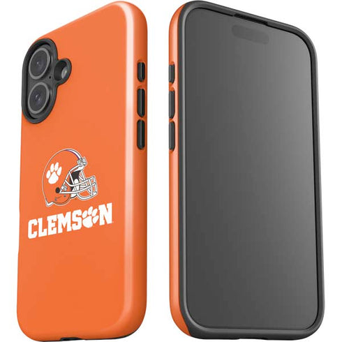 Clemson University Football iPhone 16 Plus Impact Case
