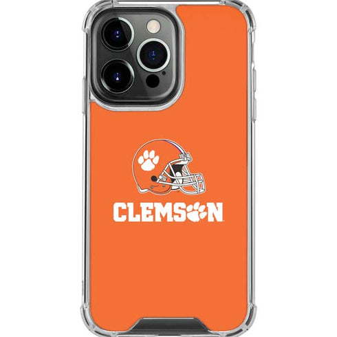 Clemson University Football iPhone 16 Pro Max Clear Case