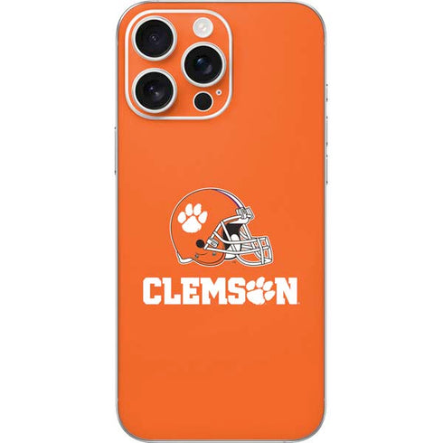 Clemson University Football iPhone 16 Pro Max Skin