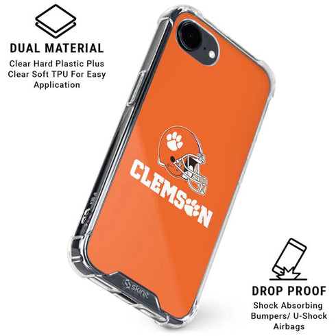 Clemson University Football iPhone 16e Clear Case