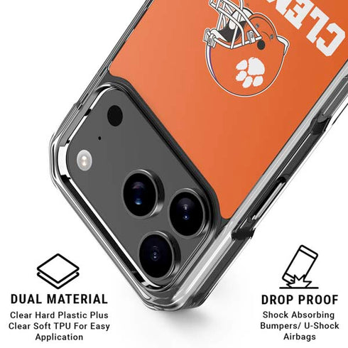 Clemson University Football iPhone 18 Pro Clear Case