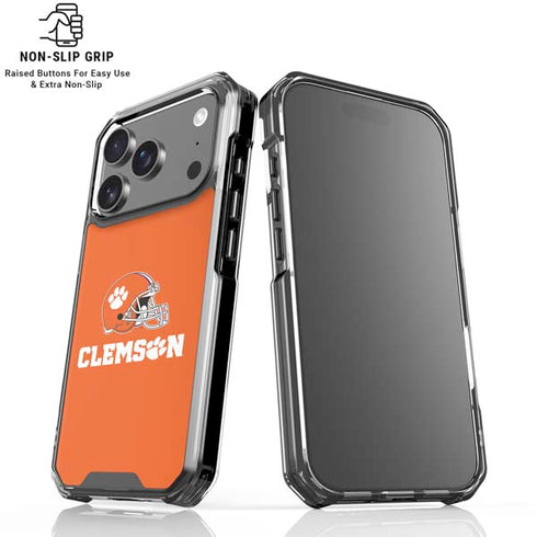 Clemson University Football iPhone 18 Pro Clear Case