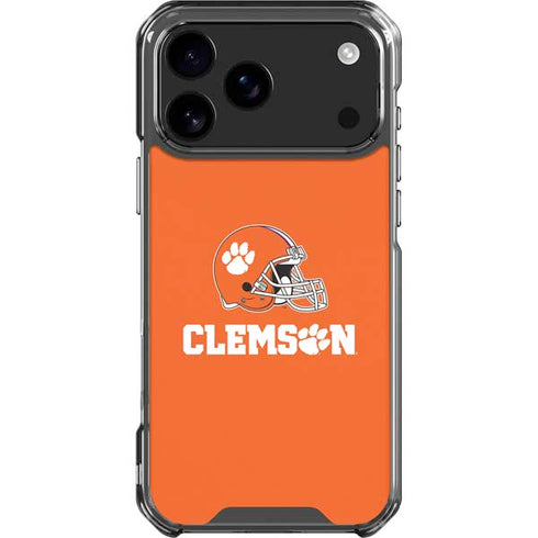 Clemson University Football iPhone 18 Pro Max Clear Case