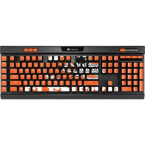 Clemson University Football K95 RGB PLATINUM Mechanical Gaming Keyboard Skin