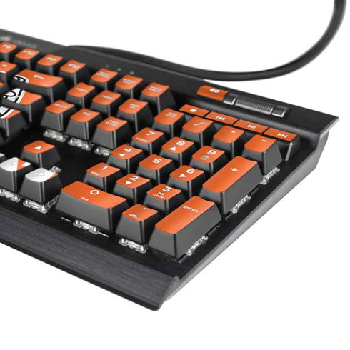 Clemson University Football K95 RGB PLATINUM Mechanical Gaming Keyboard Skin