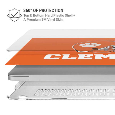 Clemson University Football MacBook Pro 16in (2019-20) Case plus Skin