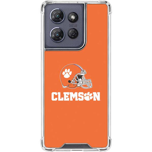 Clemson University Football Moto G 5G (2025) Clear Case
