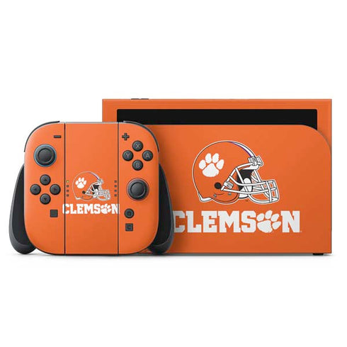 Clemson University Football Nintendo Switch 2 (2025) with Joy-Con Skin