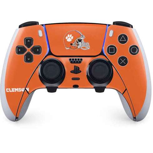 Clemson University Football PS5 DualSense Edge Pro Controller Skin