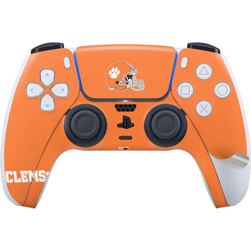 Clemson University Football PS5 Pro Disk Bundle Skin