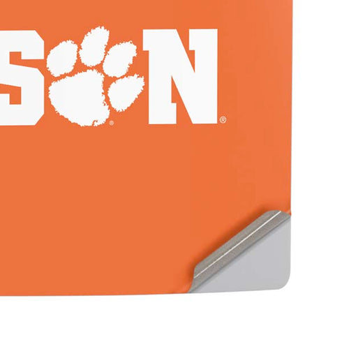 Clemson University Football PS5 Pro Disk Console Skin