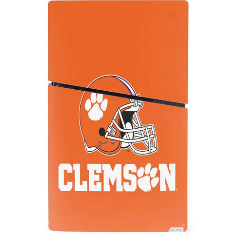 Clemson University Football PS5 Slim Digital Edition Console Skin