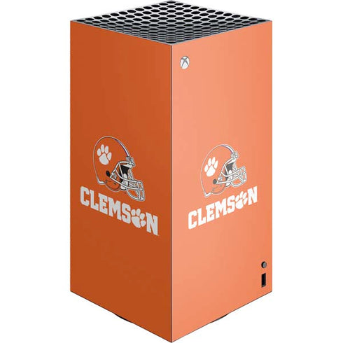 Clemson University Football XBox Series X Digital Edition Console Skin