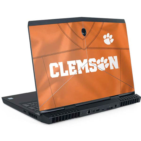 Clemson University Orange Jersey Dell Alienware Skin