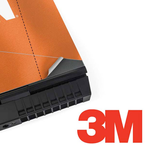 Clemson University Orange Jersey Dell Alienware Skin