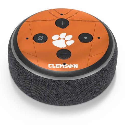 Clemson University Orange Jersey Amazon Echo Dot Skin