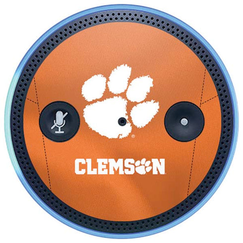 Clemson University Orange Jersey Amazon Echo Skin