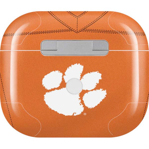 Clemson University Orange Jersey Apple AirPods (3rd Gen 2021) Skin