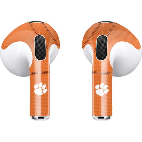 Clemson University Orange Jersey Apple AirPods (3rd Gen 2021) Skin