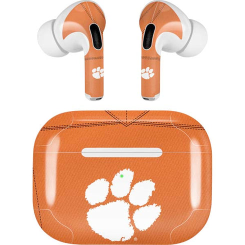 Clemson University Orange Jersey Apple AirPods Pro Skin
