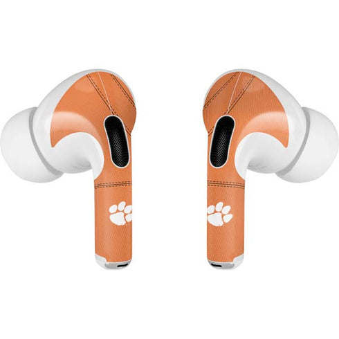 Clemson University Orange Jersey Apple AirPods Pro Skin
