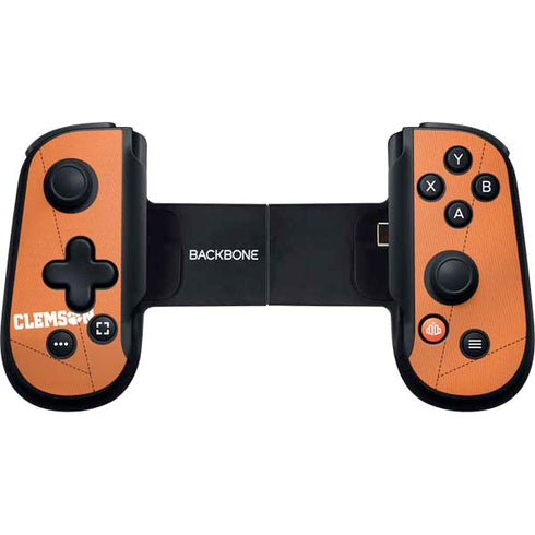 Clemson University Orange Jersey Backbone One for iPhone Game Controller Skin