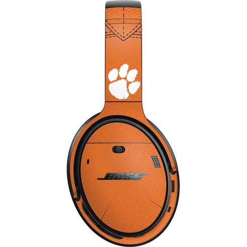 Clemson University Orange Jersey Bose QuietComfort 35 Headphones Skin
