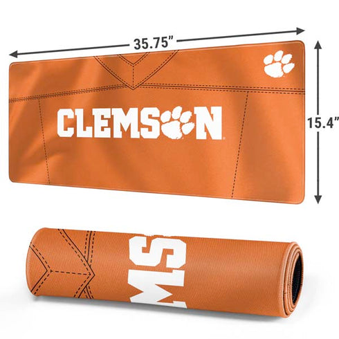 Clemson University Orange Jersey Gaming Mouse Pad