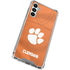 Clemson University Orange Jersey Galaxy A14 5G Clear Case