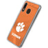 Clemson University Orange Jersey Galaxy A20 Clear Case
