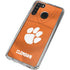 Clemson University Orange Jersey Galaxy A21 Clear Case