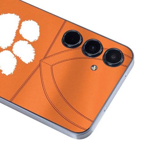 Clemson University Orange Jersey Galaxy A36 5G Skin